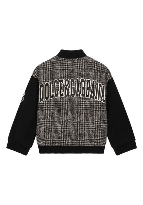 Bomber con applicazione DOLCE & GABBANA KIDS | L42B41 G7N4AS9000
